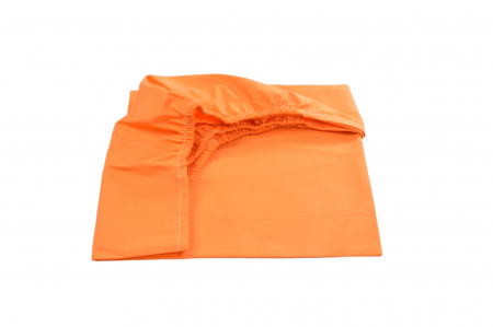 earsaf bumbac 100% portocaliu pat 90x200 cm [1]