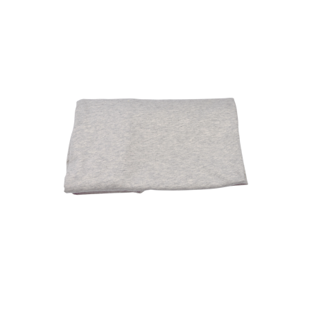 Cearsaf bumbac organic elastic culoare gri patut 120x60 cm [1]