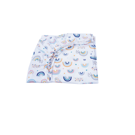 Cearsafuri si protectii - Cearsaf bumbac 100% ,patut 140x70 cm, model curcubee