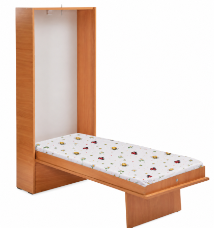 Cearșaf bumbac 100%, pătuț 140x70 cm, model buburuze și albinuțe [2]