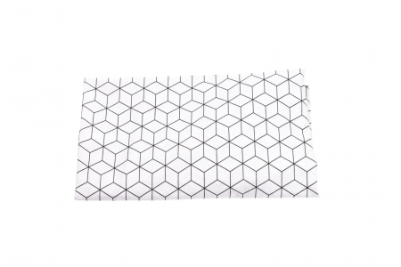 Cearsaf bumbac 100% forme geometrice patut 120x60 cm [1]