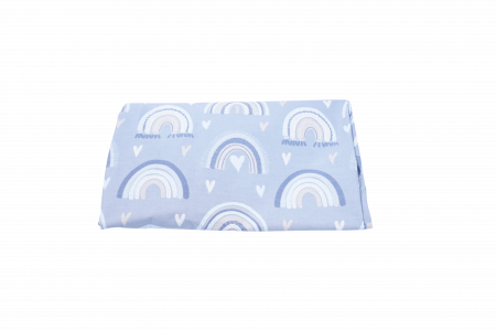 Cearsaf model curcubee blue 140X70 cm [1]