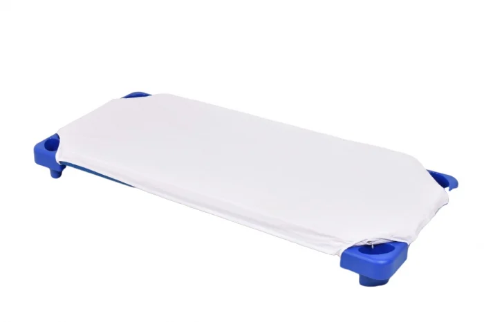 Cearceaf Pat Stivuibil - Cearsaf patut stivuibil bumbac 100% standard, culoare alb
