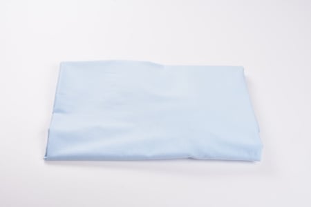 Cearceaf Pat Stivuibil - Cearsaf patut stivuibil gradinita sau cresa bumbac standard culoare bleu