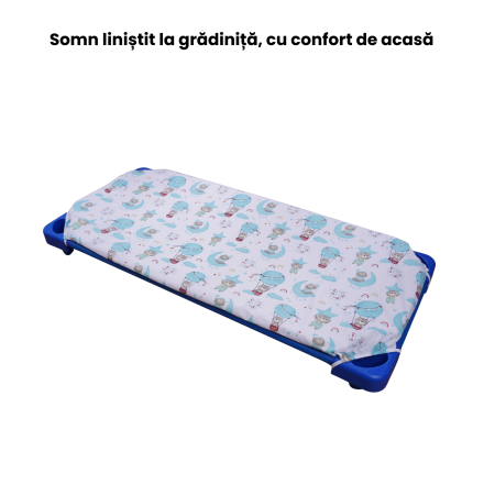 Cearsaf patut stivuibil gradinita sau cresa model ursuleti in balon [1]