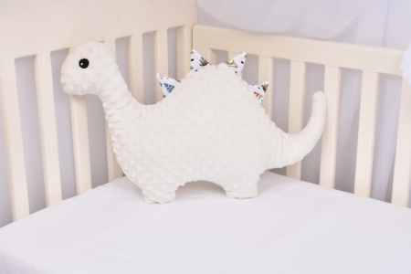 Jucarii - Dinozaur plus minky ivoire