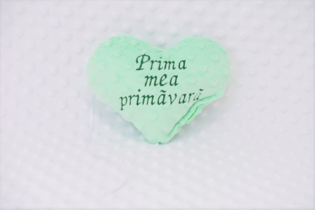 Inimioara "Prima mea primavara" paturica fermecata [0]