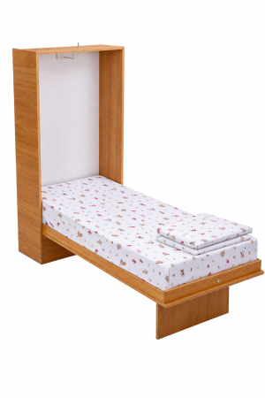 Lenjerie 2 piese pătuț incastrabil(140x60 cm) pentru grădiniță sau creșă, bumbac 100%, model Animăluțe și Ciuperci [1]