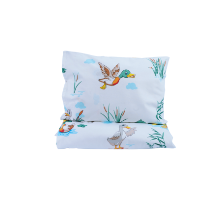 Lenjerie Landou / Lenjerie Cosulet Bebe - Lenjerie 3 piese patut stivuibil bumbac 100%  model ratuste -editie limitata
