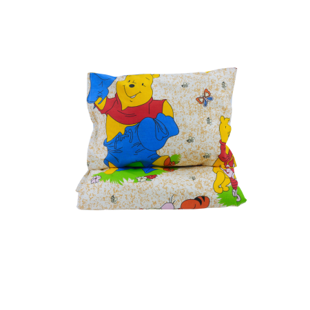 Baldachin - Lenjerie 3 piese patut stivuibil bumbac 100%  model Winnie -editie limitata