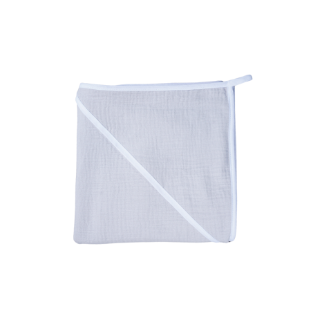 Pachet cadou bebelus Iepuras Paste turquoise si prosop muselina gri [3]