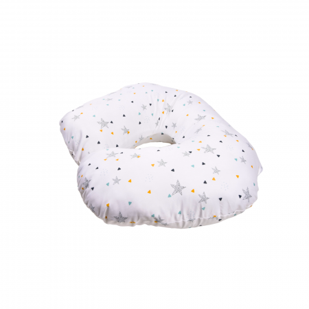 Perna alaptare "Mami&bebe" bumbac 100% premium model stelute colorate 60x45 cm [1]