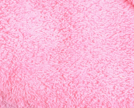 Prosop bumbac frotir 100%, culoare roz, 100x100 cm, cu capison [1]