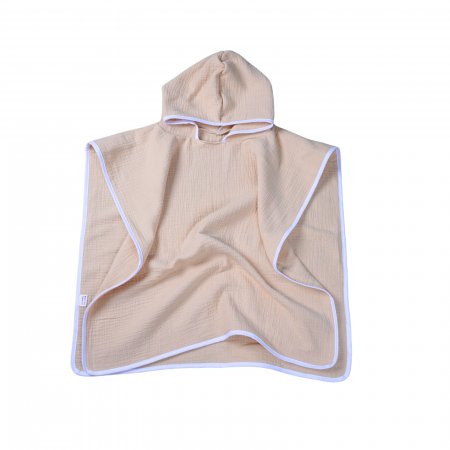 Poncho prosop din muselina organica bumbac 100%, 2-8 ani [1]