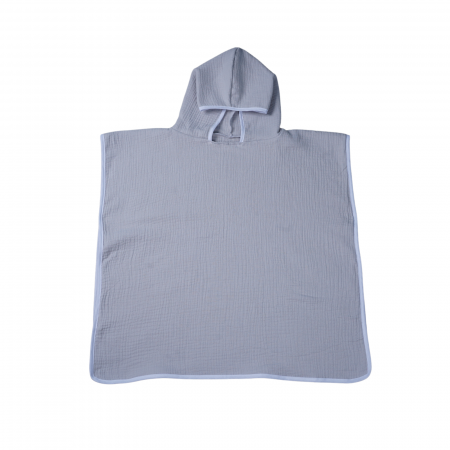 Prosoape Roz - Poncho prosop din muselina organica bumbac 100%, 2-8 ani