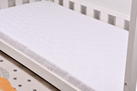 Cearsafuri si protectii - Protectie impermeabila matlasata pat 90x200 cm, culoare alb