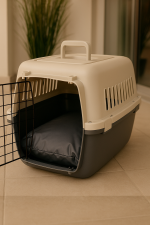 Saltea pernă impermeabilă, căței și pisici talie mică, pentru interior și exterior, husă detașabilă 45x65 cm [3]