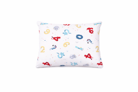 Set 3 huse pernuță 40x28 cm – Model Cifre, Steluțe Bleu & Ursuleț în Balon [1]