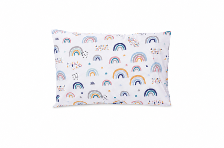 Set 3 huse pernuță 40x28 cm- Curcubee pe fond închis, Steluțe mici bleu și Curcubee colorate [3]
