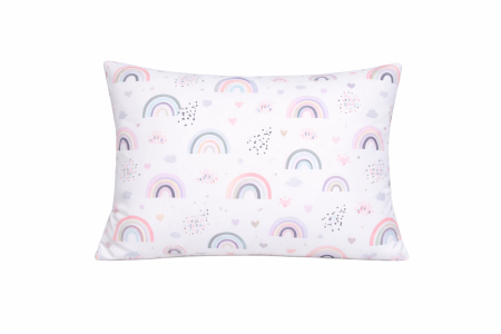 Set 3 huse pernuță 40x28 cm- Curcubee pe fond închis, Steluțe mici bleu și Curcubee colorate [3]