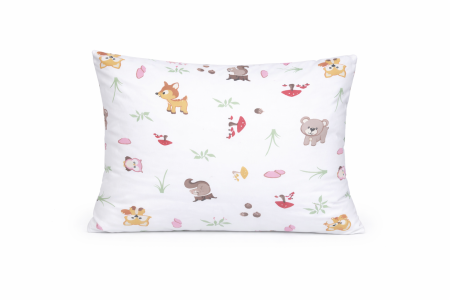 Set 3 huse pernuță 40x28 cm- Model Fluturași, Căprioare si Animăluțe și ciuperci [3]