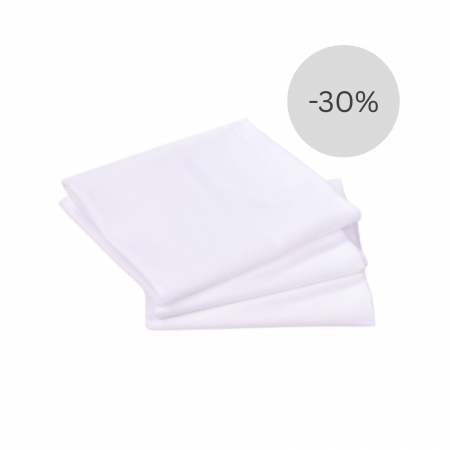 Scutece - Set 3 scutece finet alb Paturica Fermecata