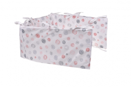 Aparatoare bumbac 100% 180x33 cm, model ghemotoace, pentru patut de  120x60 cm [1]