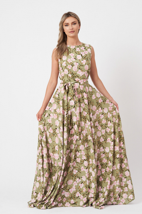 Rochie de ocazie Maxi Olive [3]