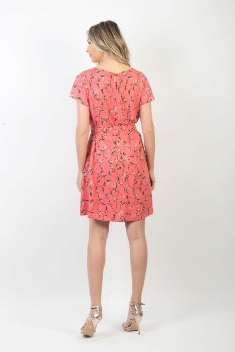 Rochie lejera roz prafuit Bia [3]