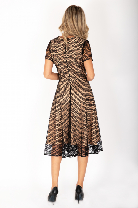 Rochie din dantela fagure [3]