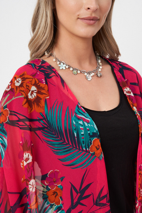 Pareo fucsia Caribbean Pleasure All Summer scurt [5]