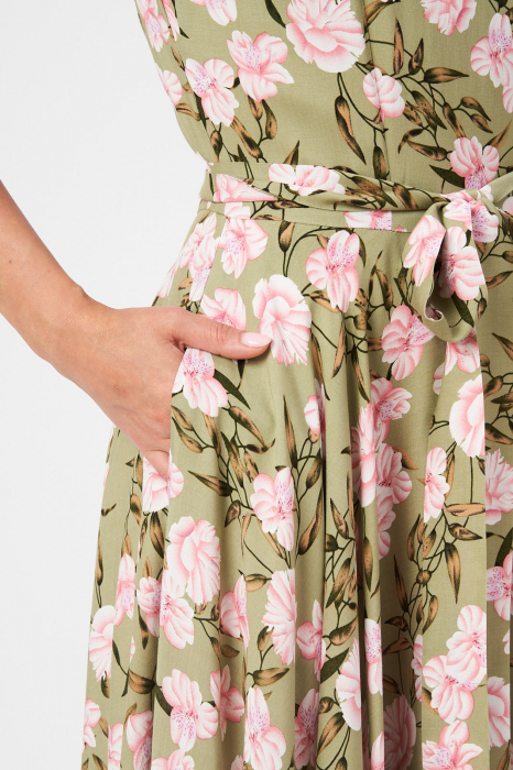 Rochie de ocazie Maxi Olive [6]