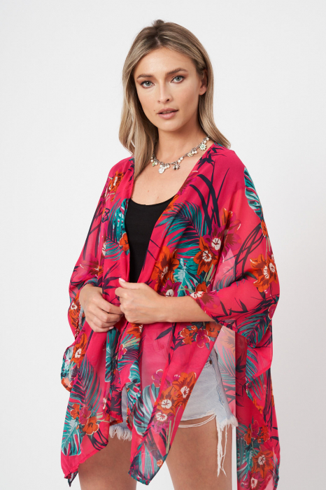 Pareo fucsia Caribbean Pleasure All Summer scurt [4]