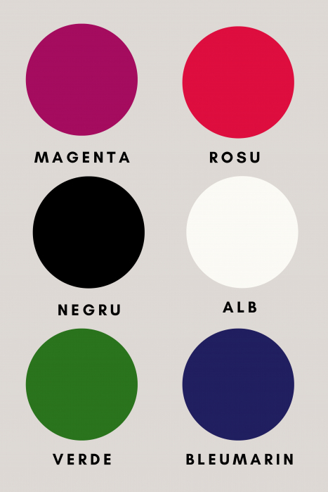 Rochia Magenta Chic cu buzunare si cordon detasabil [3]