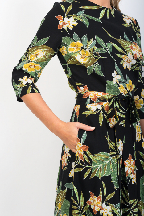 Rochie Charlotte medie cu buzunare [4]