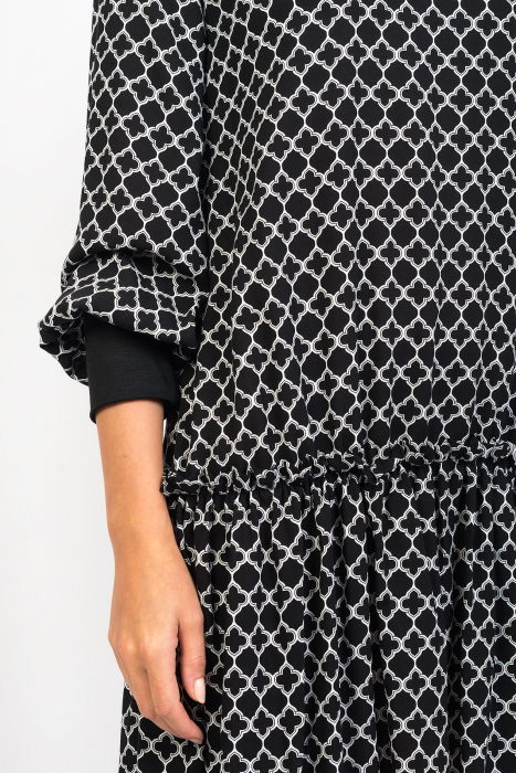 Rochie lejera cu volan Eliza [4]