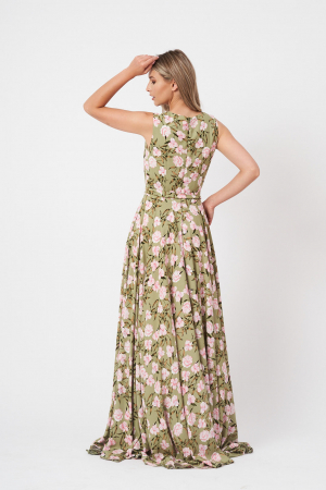 Rochie de ocazie Maxi Olive [4]