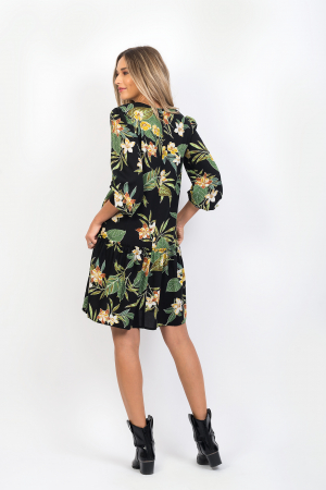 Rochie lejera cu volan Ariana [1]