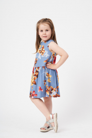 ROCHII DE OCAZIE - Rochita fetita mini Ceremonial Blue