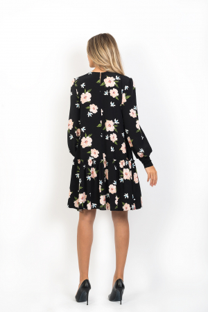 Rochie lejera cu volan Bella [2]