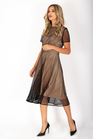 Rochie din dantela fagure [1]