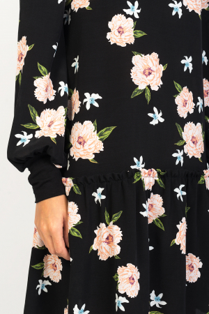 Rochie lejera cu volan Bella [3]