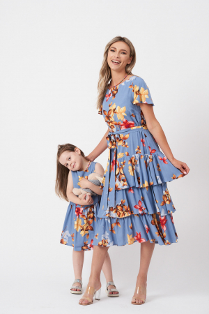 Set mama fiica Ceremonial Blue [2]