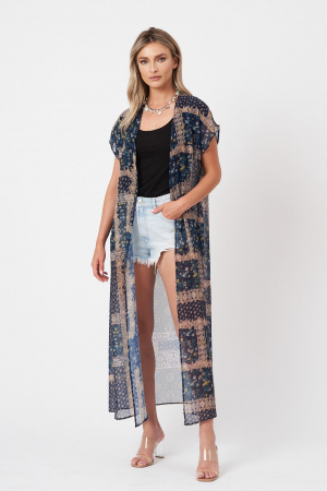 KIMONO / PAREO / COVER UP - Pareo boho Evening Peace All Summer lung