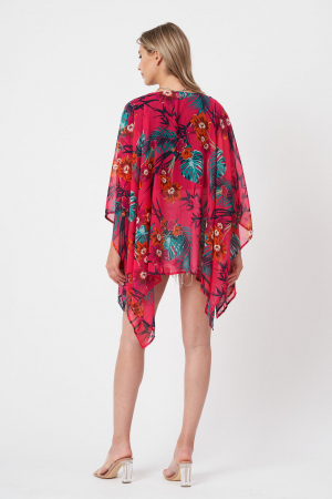 Pareo fucsia Caribbean Pleasure All Summer scurt [5]
