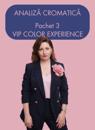 ANALIZA CROMATICA - Pachet 3 - VIP COLOR EXPERIENCE – SIGNATURE EDITION