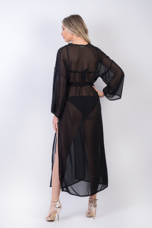 Caftan plaja negru [2]