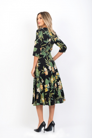 Rochie Charlotte medie cu buzunare [2]
