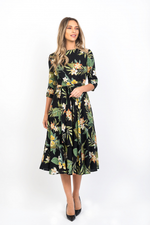 Rochie Charlotte medie cu buzunare [1]