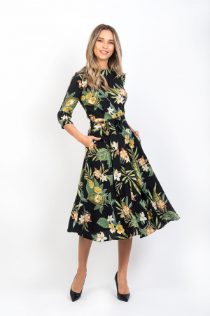 ROCHII - Rochie Charlotte medie cu buzunare